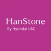 A purple background with the words hanstone by hyundai l & c.